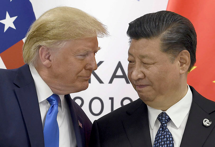 Atalayar_Donald Trump, presidente de Estados Unidos, y Xi Jinping, presidente de China