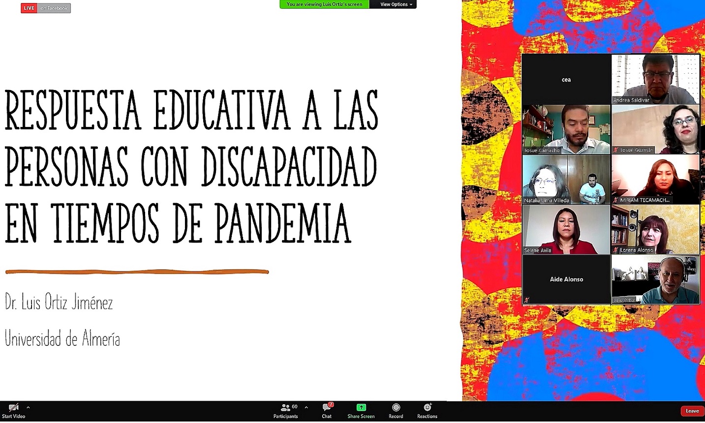 04 Trabajan UATx y Universidad de Almería en el análisis de la educación inclusiva en tiempos de pandemia