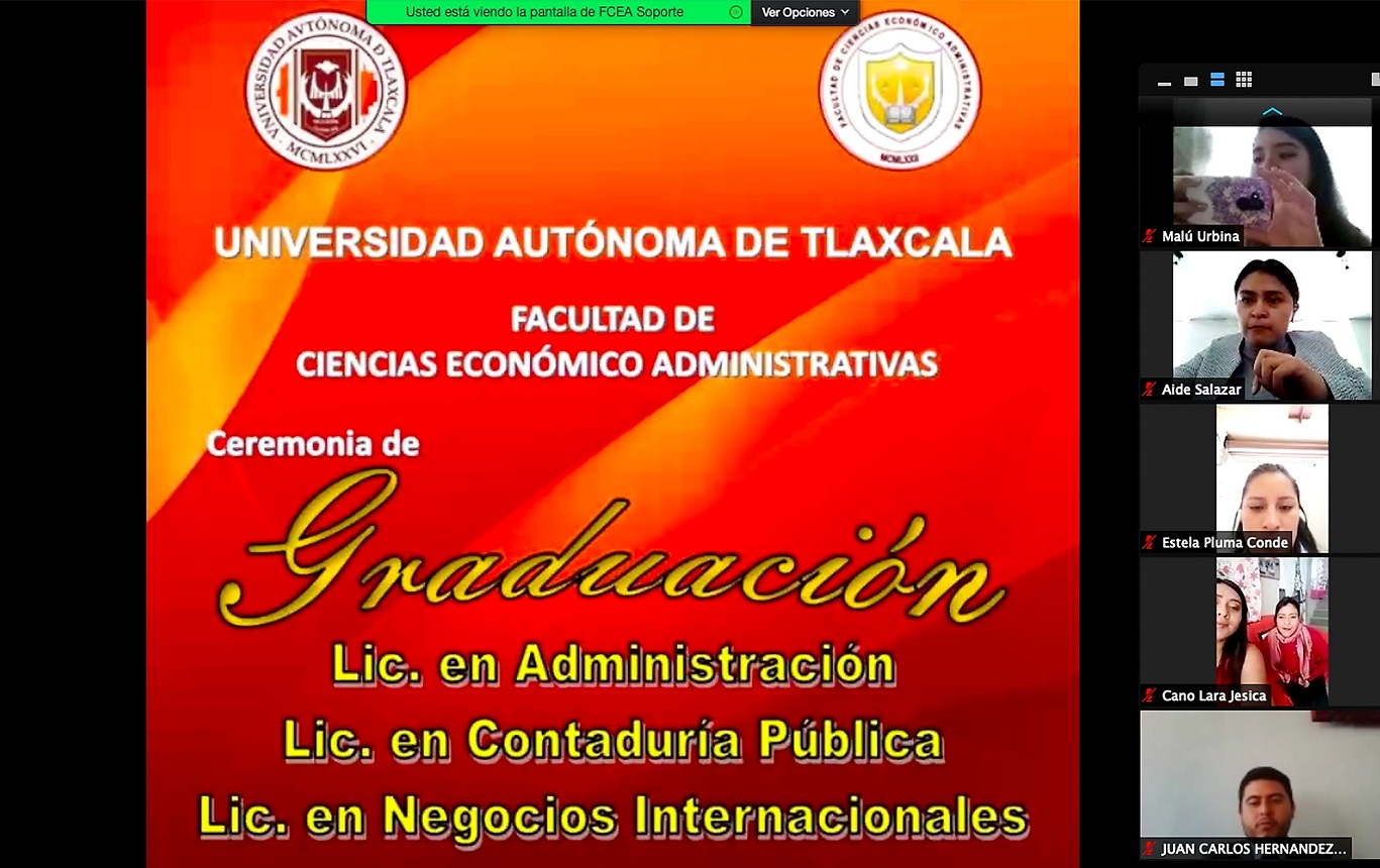 11 Egresan estudiantes de Ciencias Económico Administrativas de la UATx