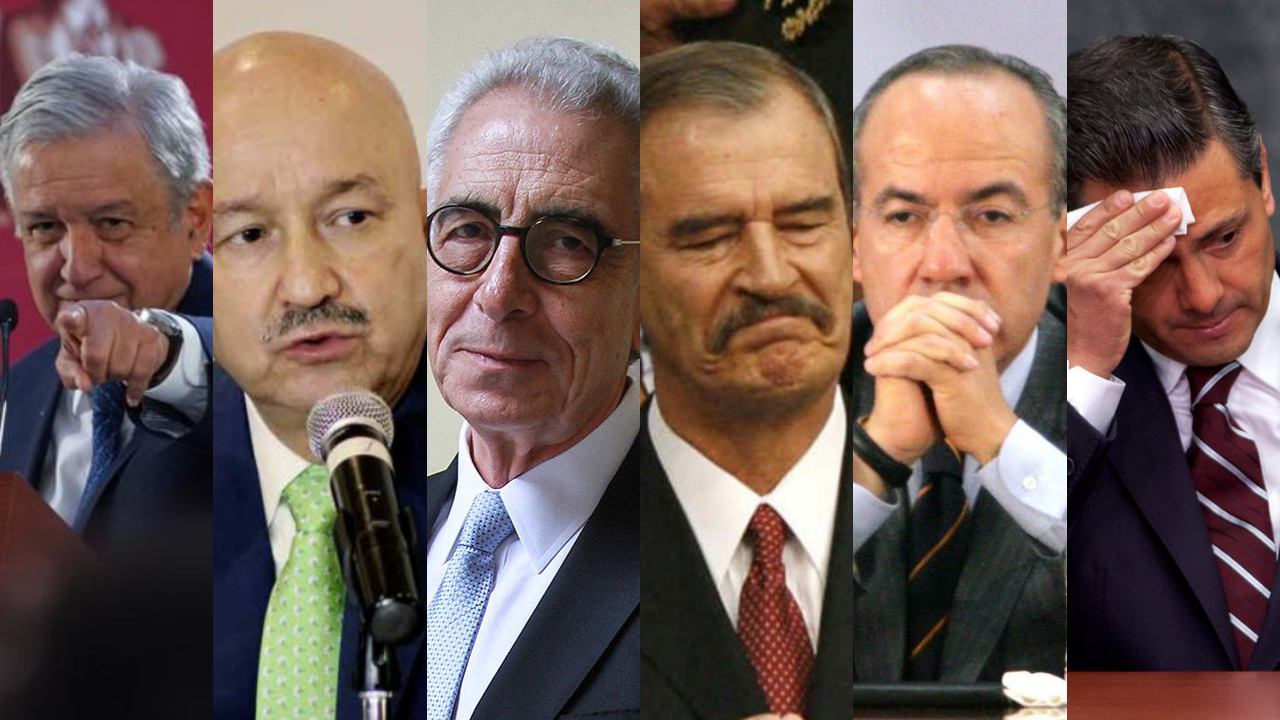 AMLO-Salinas-Zedillo-Fox-Calderon-y-EPN