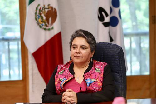 ▲ Raquel Buenrostro, jefa del Servicio de Administración Tributaria.