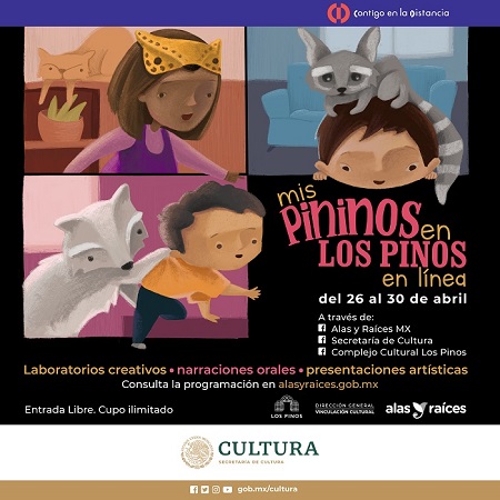 Mis pininos en Los Pinos en línea