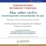 Postal invitacioìn Convocatoria Alas sobre rieles