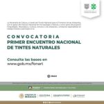 ecard Convocatoria Primer Encuentro de Tintes Naturales