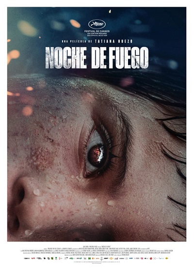 Cartel Noche de fuego