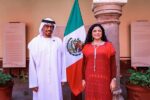 071021 La secretaria Alejandra Frausto recibe en Tlaxcala al embajador de Emiratos Įrabes Unidos. Foto. SC. EEC (1)