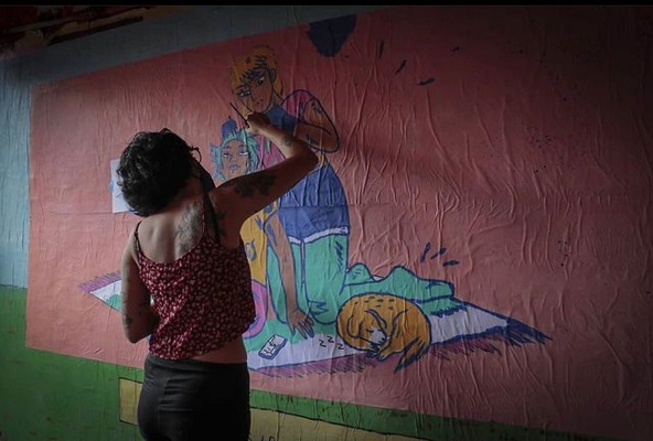 Galeriėa Taquera. Creėdito. Colectivo Bordo.