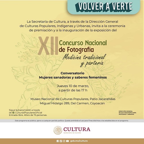 Se reconoce a fotógrafas en el XII Concurso Nacional de Fotografía, dedicado a la medicina tradicional y la partería