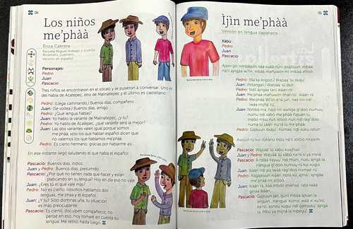 s Páginas del libro <em>Múltiples Lenguajes</em>, primer grado.
