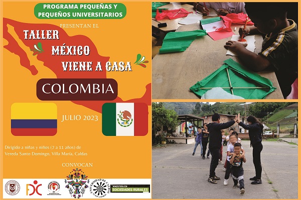 03 Realizó UATx taller cultural en Colombia