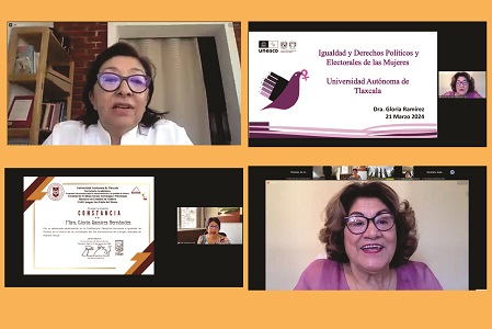 21 Disertó especialista en derechos humanos e igualdad de género en la UATx