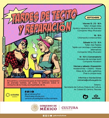 Tardes de tecito y reparacioìn_flyer