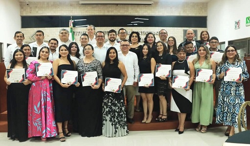 07 Gradúa CIJUREP-UATx a 2ª Generación de Maestría en Derechos Políticos y Procesos Electorales, en Yucatán (3)