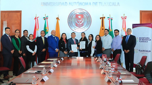 24 UATx y Secretaría del Bienestar firman convenio de colaboración para servicio social y prácticas profesionales (1)